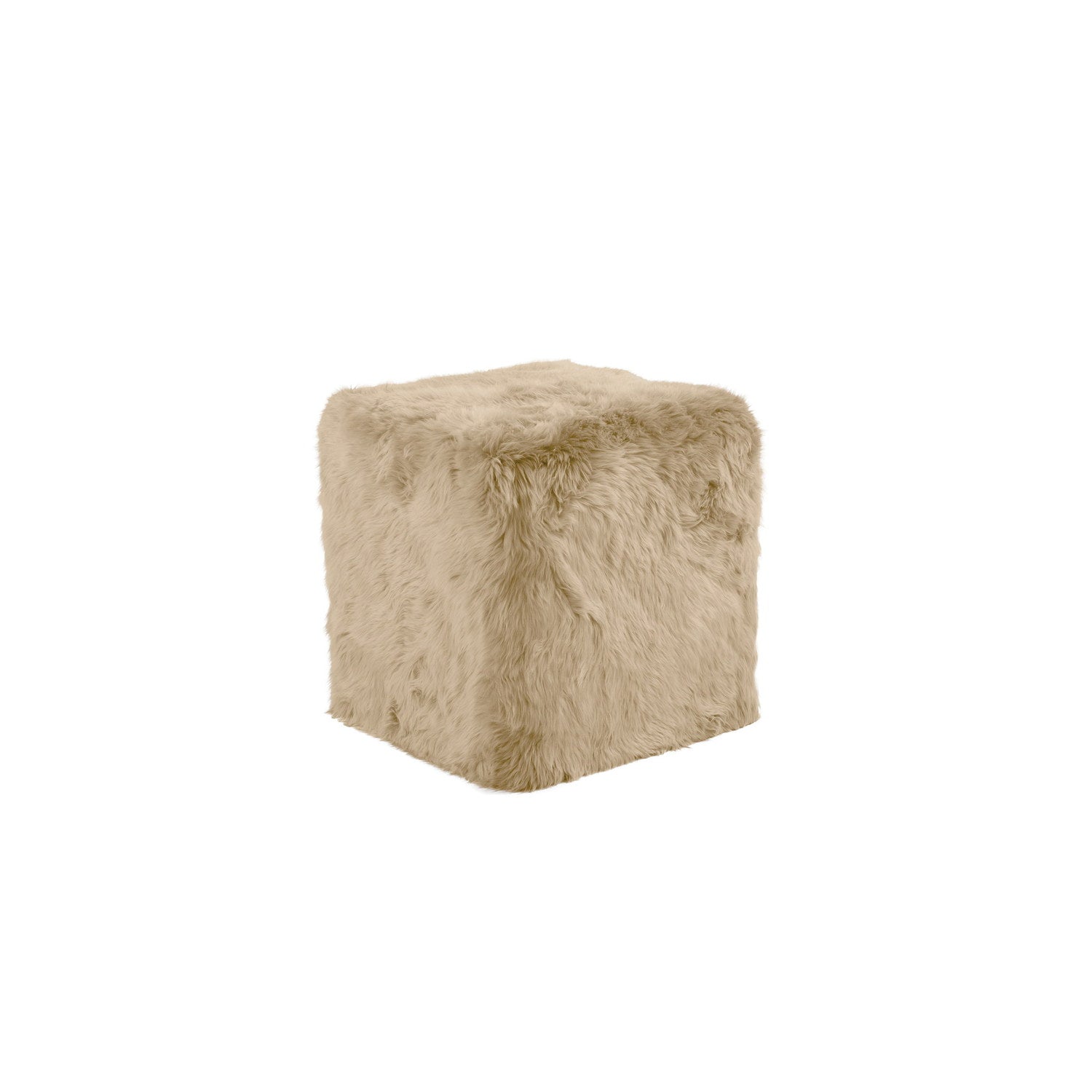 Longwool Cube Sheepskin Nappa #_shape=Rectangle