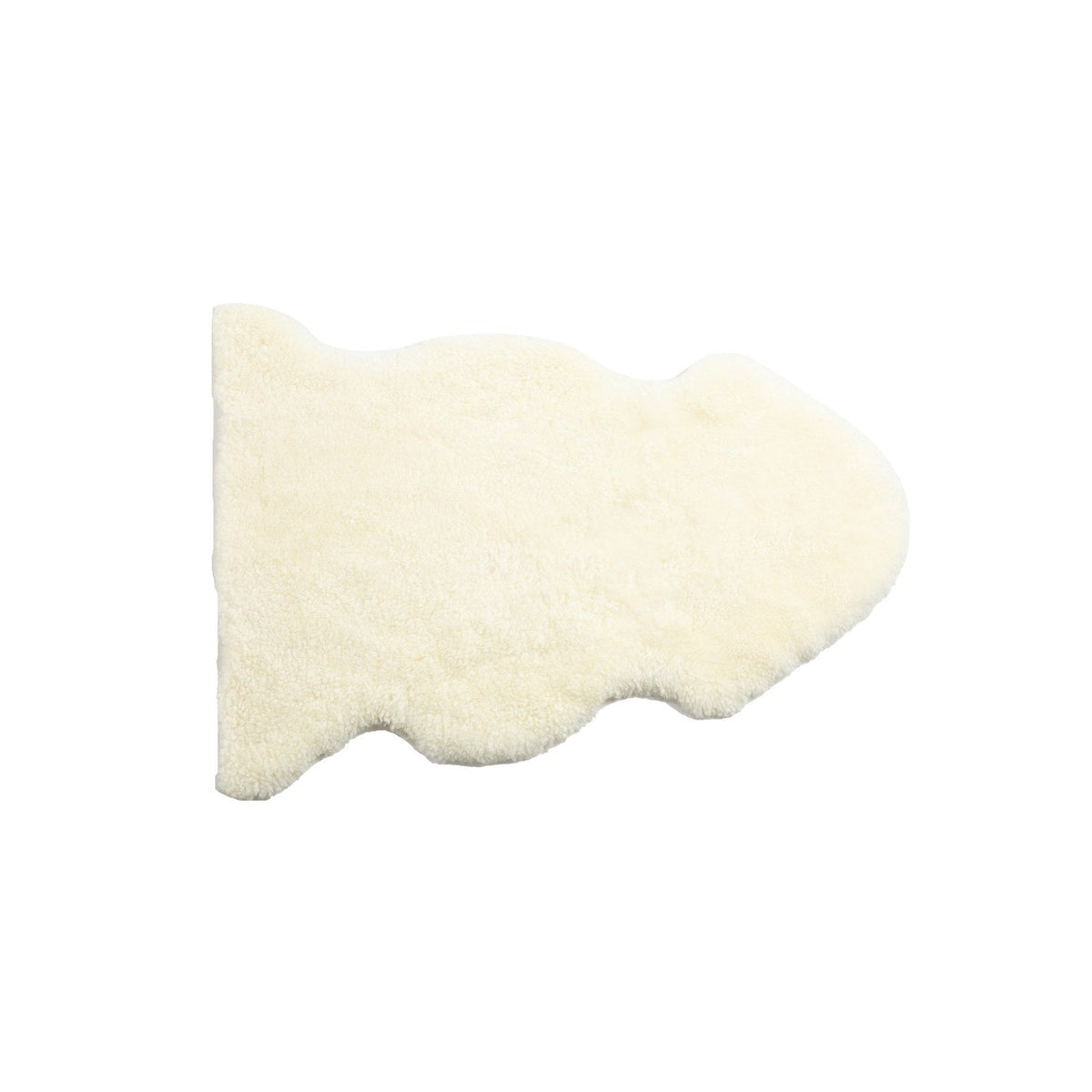 Rug SW 3SC Curly Single Sheepskin Off White #_shape=Rectangle