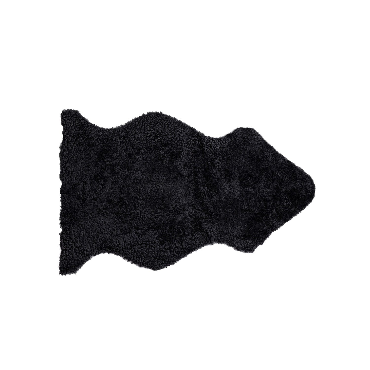 Rug SW 3SC Curly Single Sheepskin Steel #_shape=Rectangle