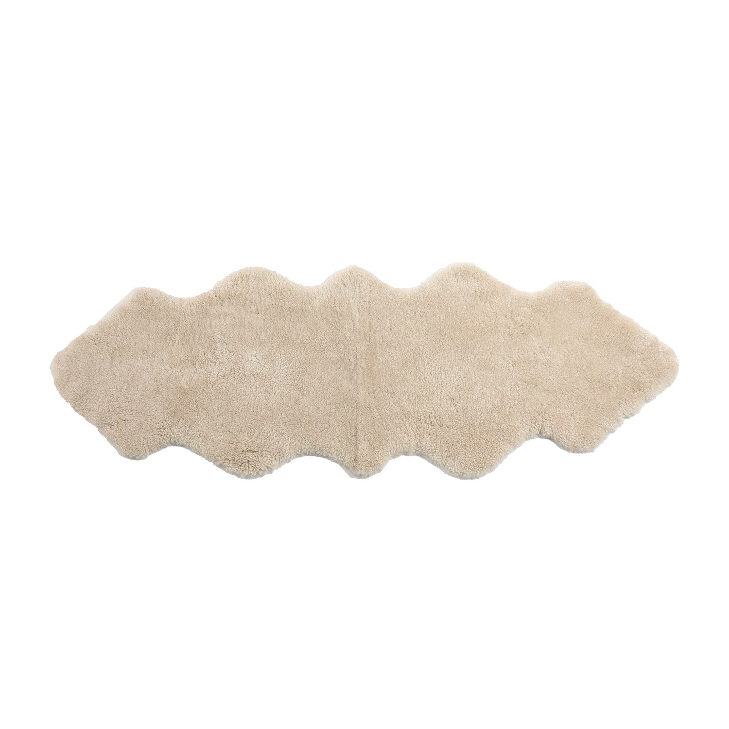 Rug SW 3SC Curly Double Sheepskin Oatmeal #_shape=Rectangle