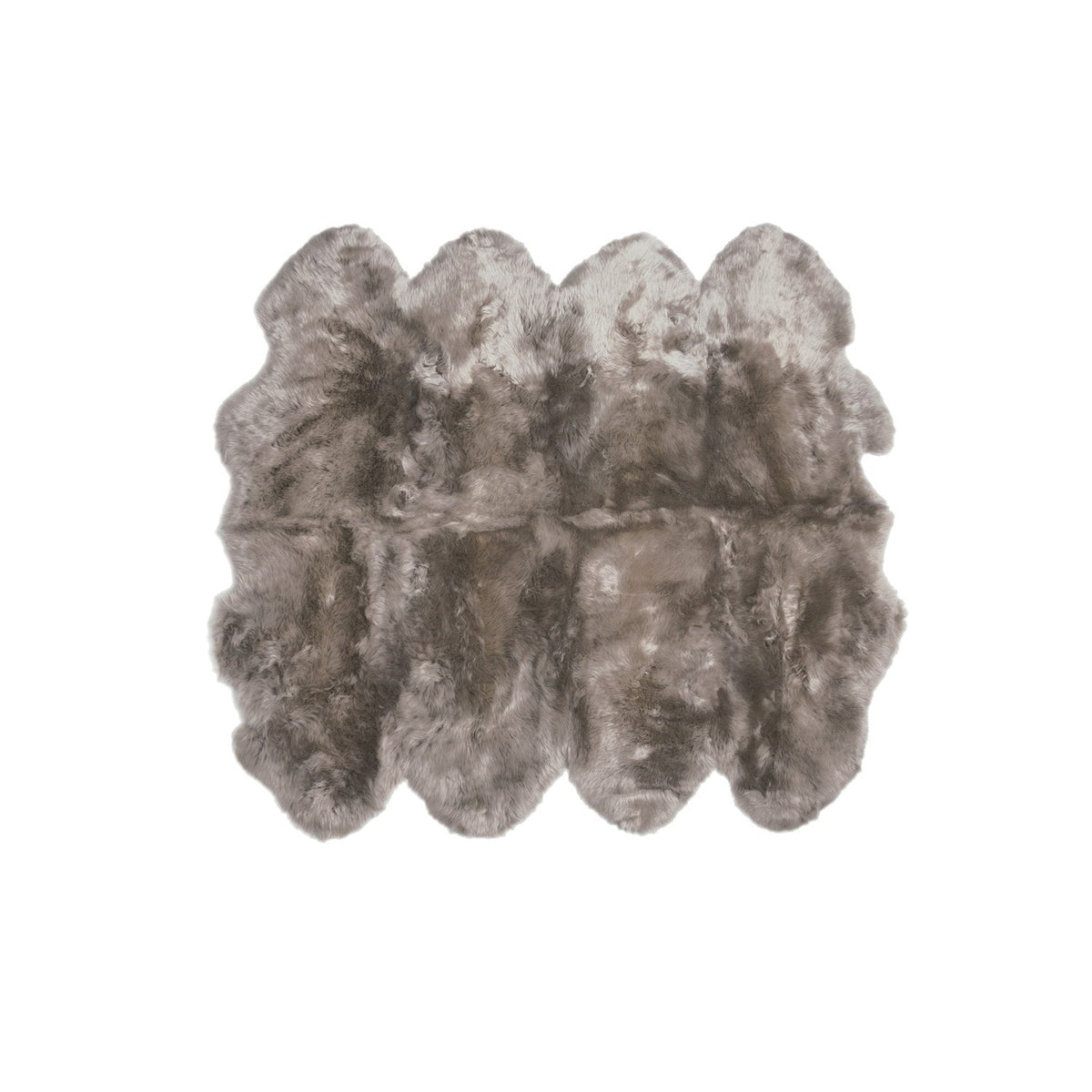 Long Wool Sheepskin Rug Octo Vole #_shape=Rectangle