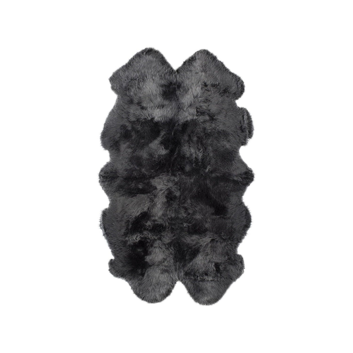 Long Wool Sheepskin Rug in Steel – New Zealand & Australian Hides
