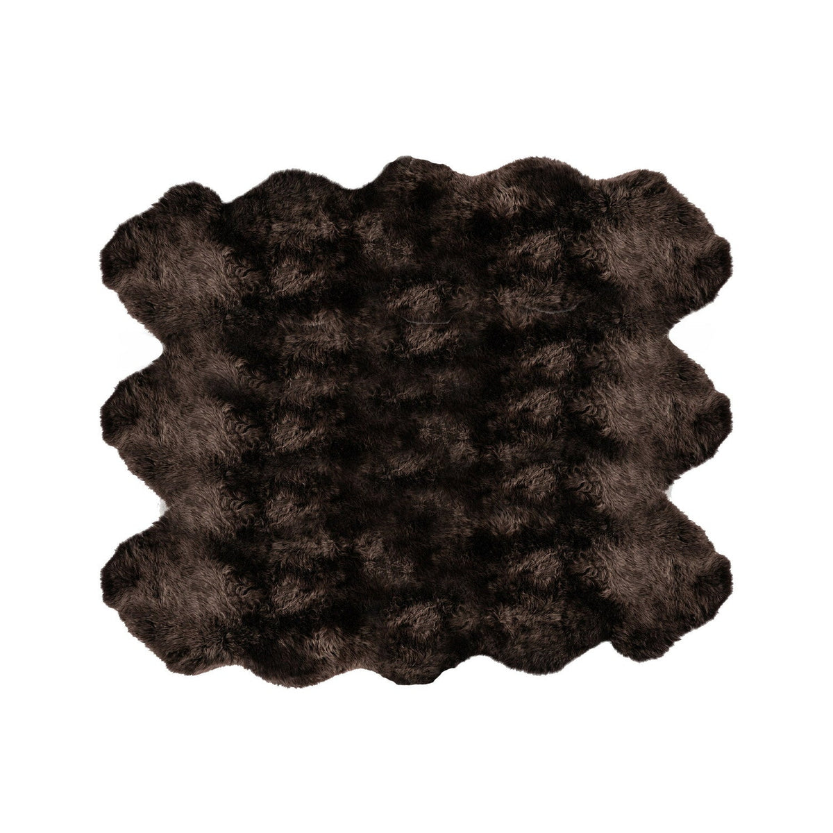 Long Wool Sheepskin Rug Sexto Cafecito #_shape=Rectangle