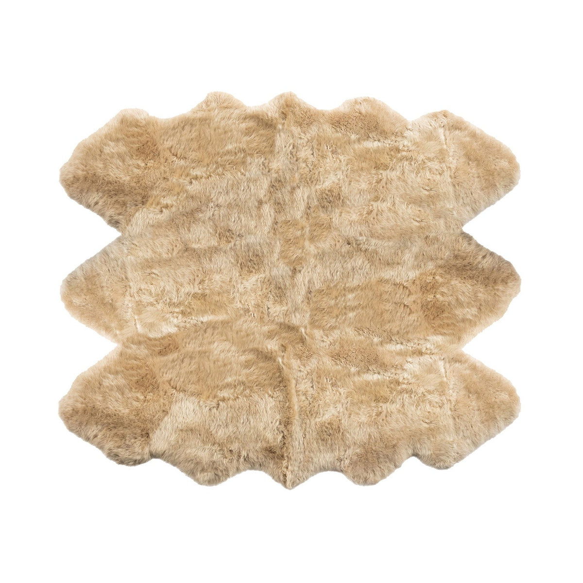 Long Wool Sheepskin Rug Sexto Nappa #_shape=Rectangle