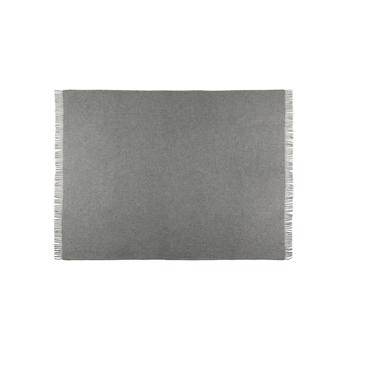 Recycled Wool And Alpaca Sandoy Throw Light Grey 2