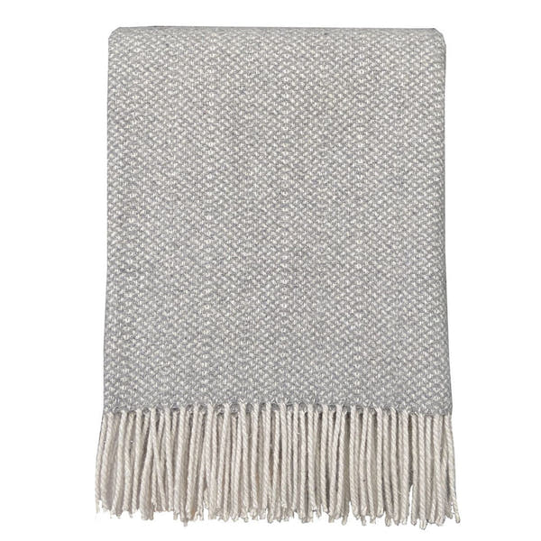 Wool Blend Telluride Throw Grey #_shape=Rectangle