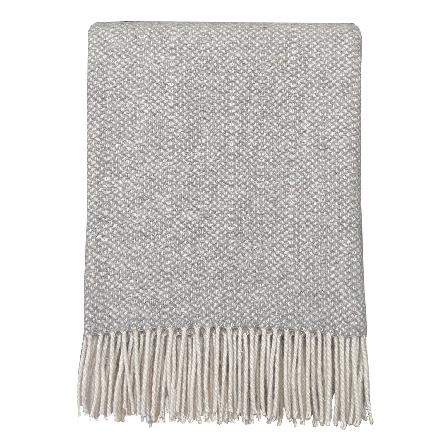 Wool Blend Telluride Throw Grey #_shape=Rectangle