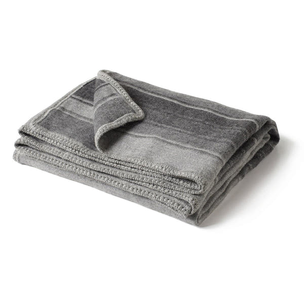 Baby Alpaca Throw Lines Gray #_shape=Rectangle