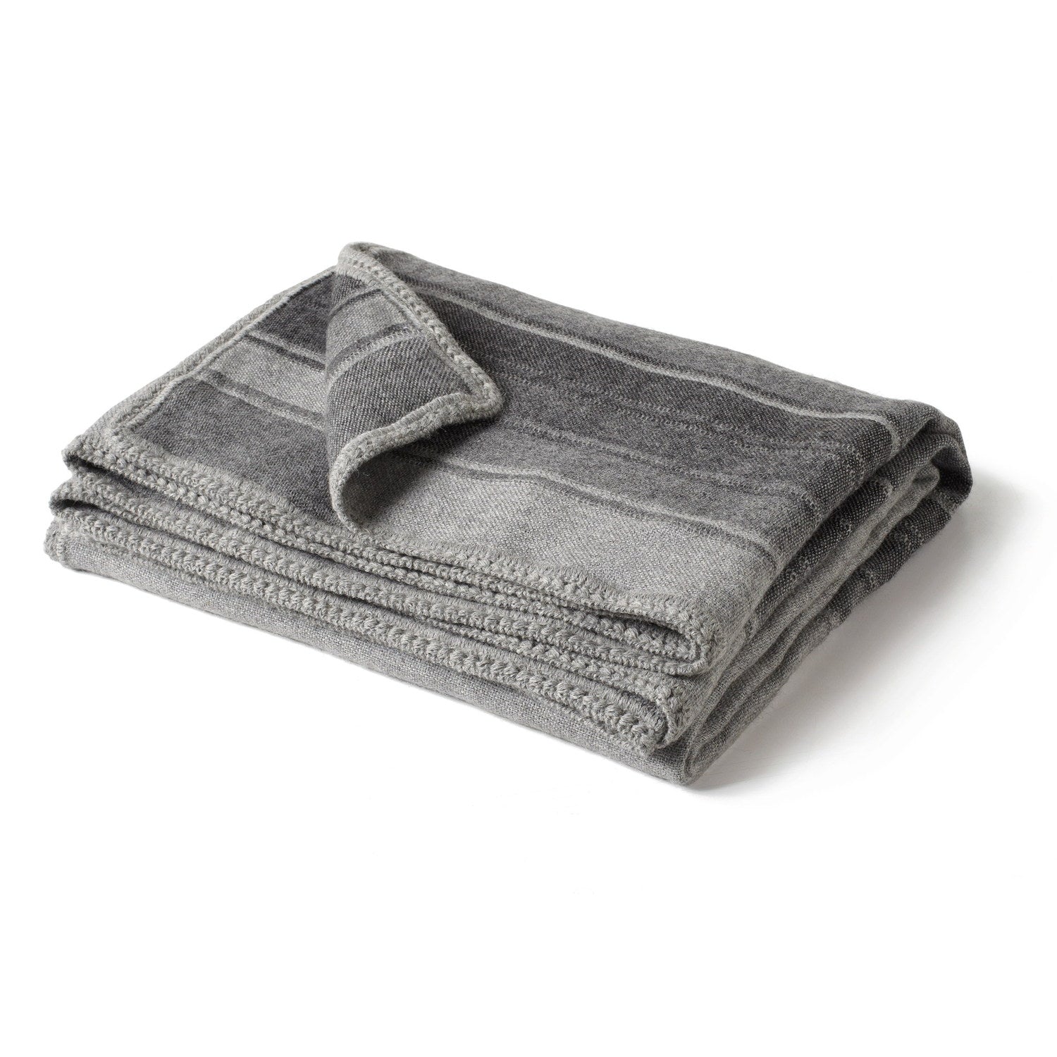 Baby Alpaca Throw Lines Gray #_shape=Rectangle