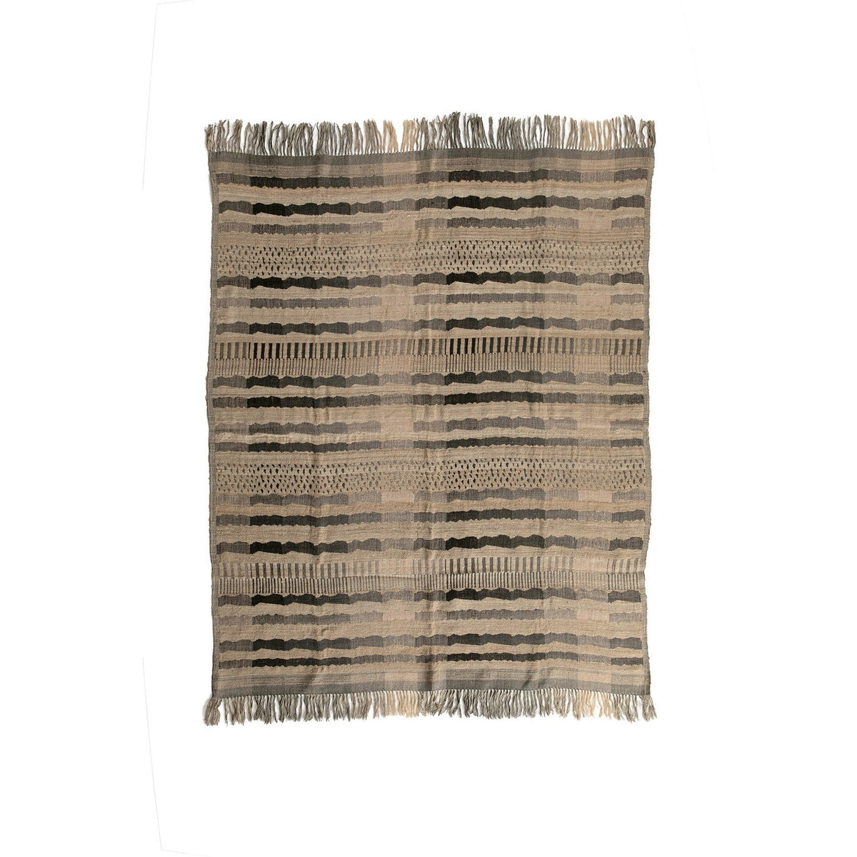 Safari Throw Wool/silk Multi 2
