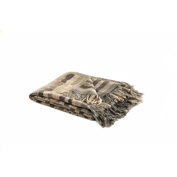 Safari Throw Wool/silk Multi #_shape=Rectangle