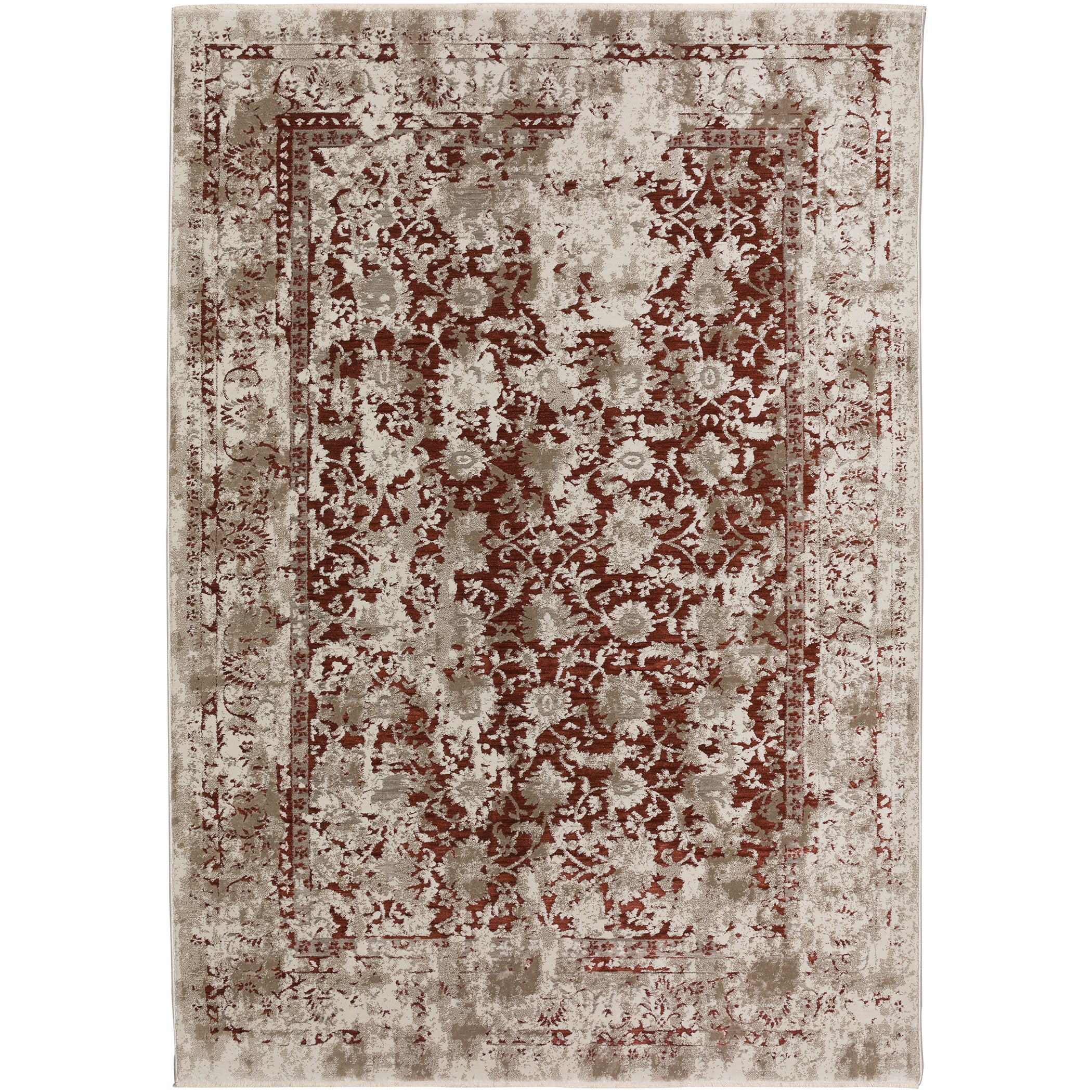 Traditional AY2 Paprika Red Rug 3'3" x 5'3" #shape_Rectangle