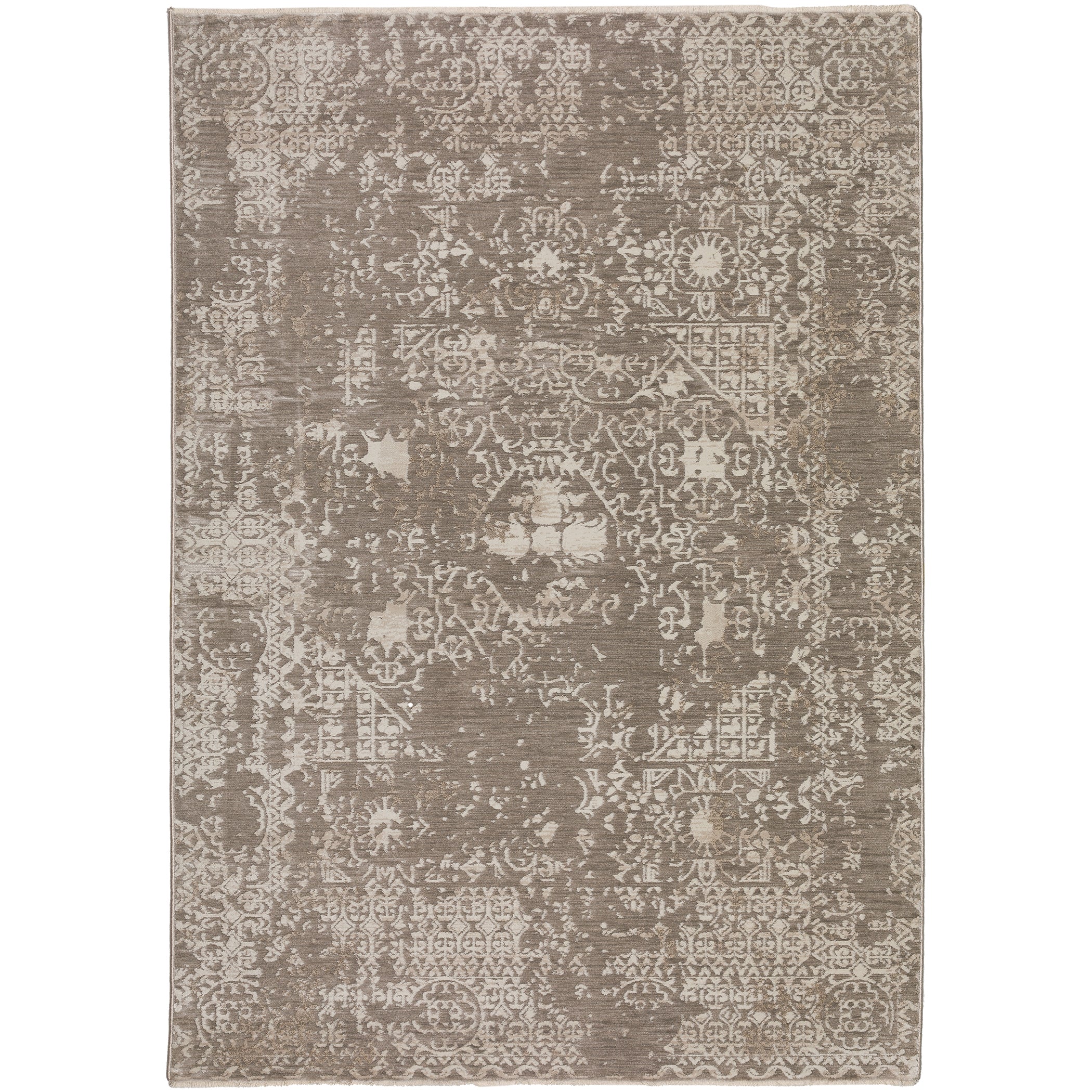 Traditional AY3 Silver Gray Rug 3'3" x 5'3" #shape_Rectangle