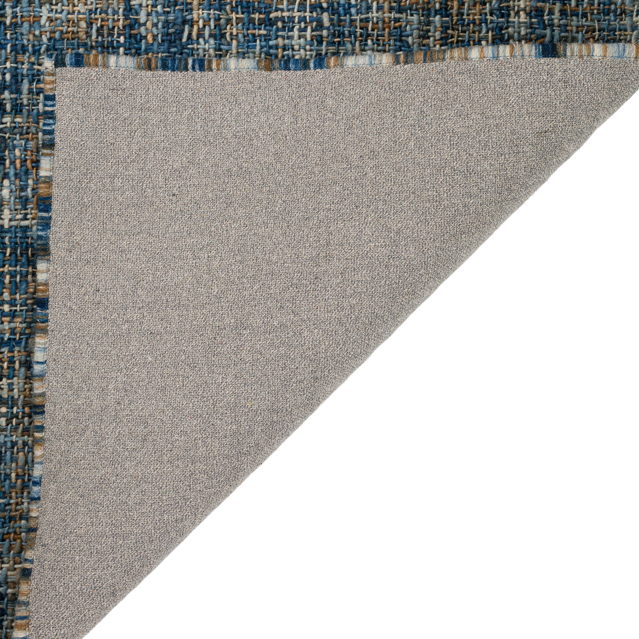 Casual AZ1 Blue Wool Rug 2' x 3' #shape_Rectangle