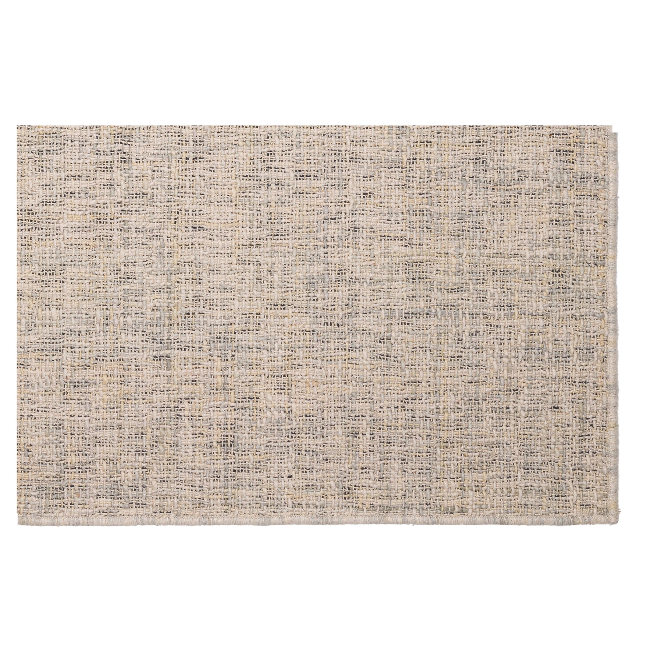 Casual AZ1 Ivory Wool Rug 2' x 3' #shape_Rectangle