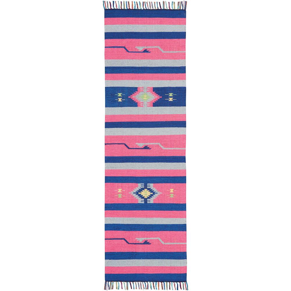 Baja BAJ01 Pink/Blue Rugs #color_pink/blue