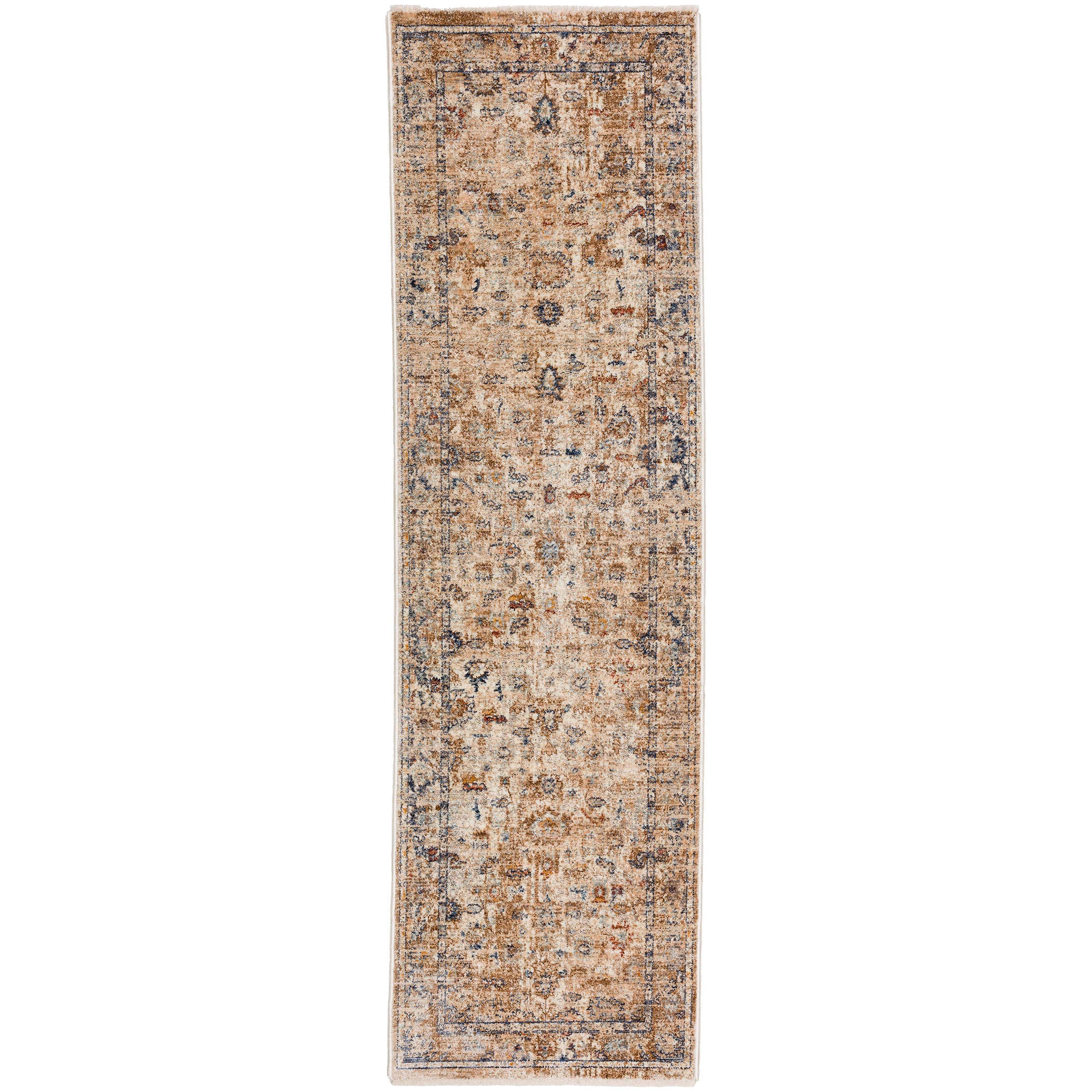 Traditional BE4 Ivory Rug 2'3" x 7'10" #shape_Runner