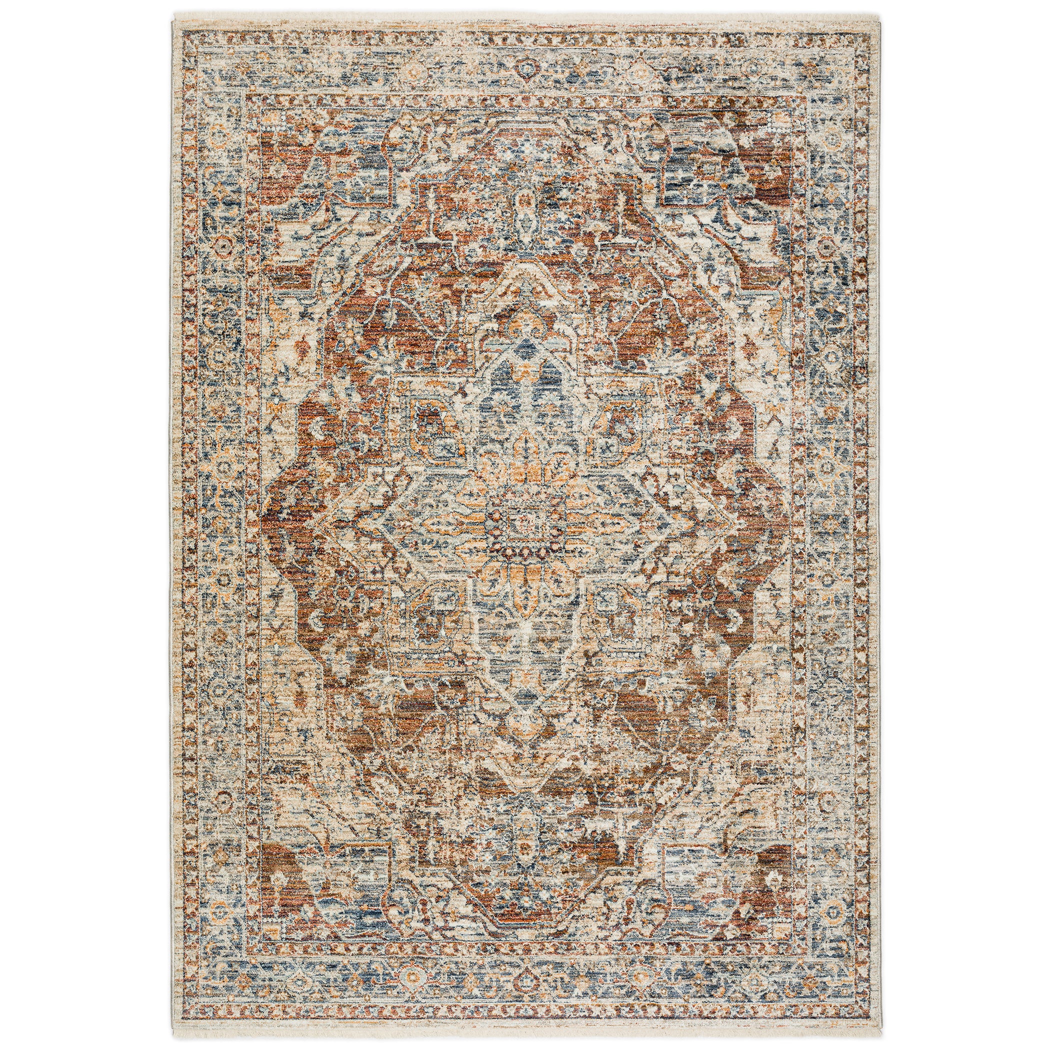 Traditional BE9 Spice Red Rug 1'8" x 2'6" #shape_Rectangle