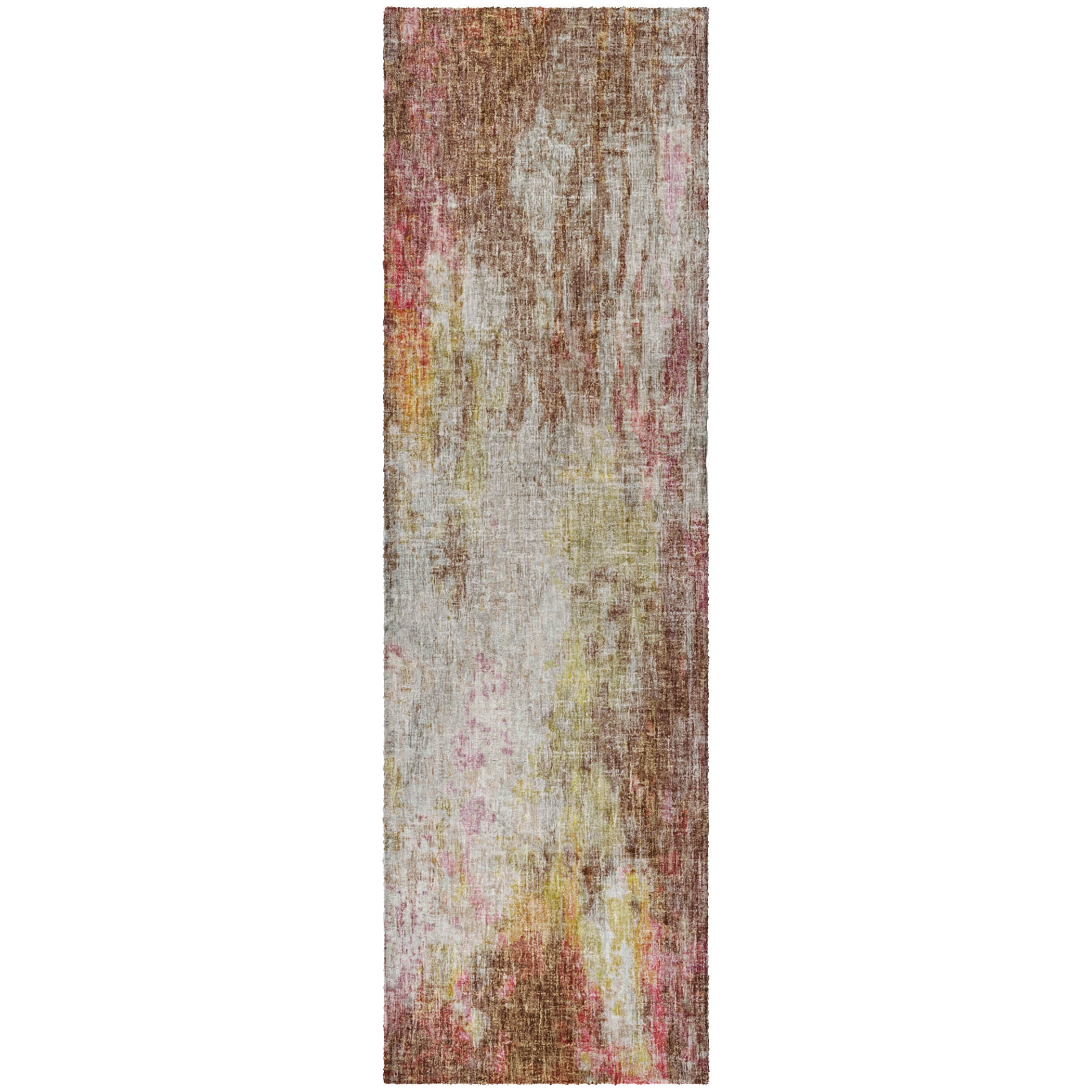 Luxury Washable Casual BO10 Blush Pink Rug 2'3" x 7'6" #shape_Runner
