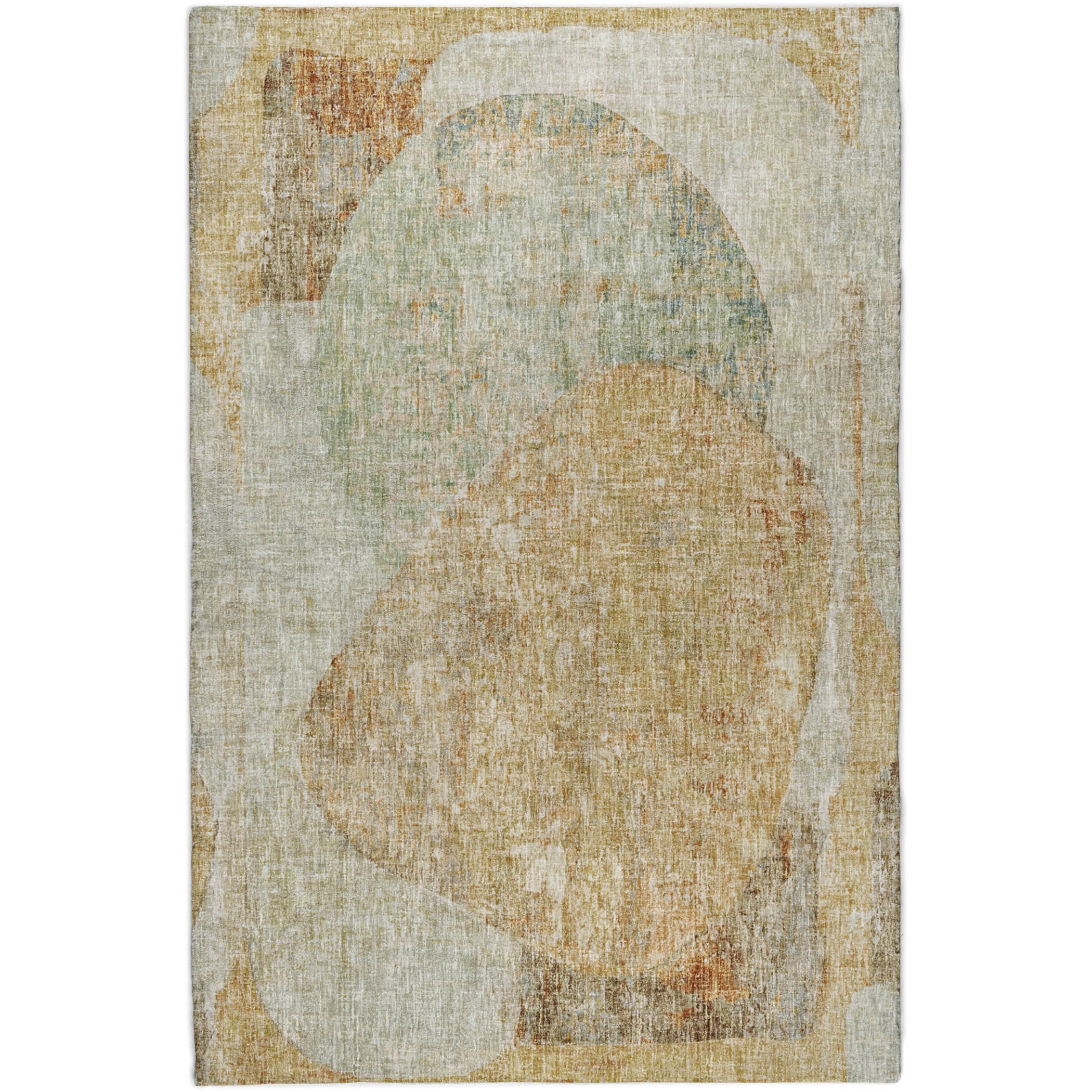 Luxury Washable Casual BO11 Taupe Brown Rug 2'6" x 3'10" #shape_Rectangle