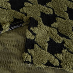 Jacquard Fleece Houndstooth Warm Cozy Couch Cover Blanket Decorative Throws for Sofas