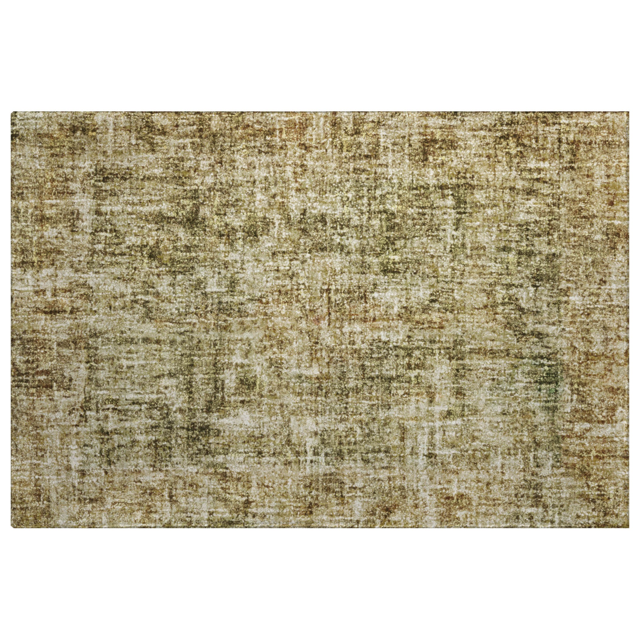 Luxury Washable Casual BO9 Taupe Brown Rug 1'8" x 2'6" #shape_Rectangle