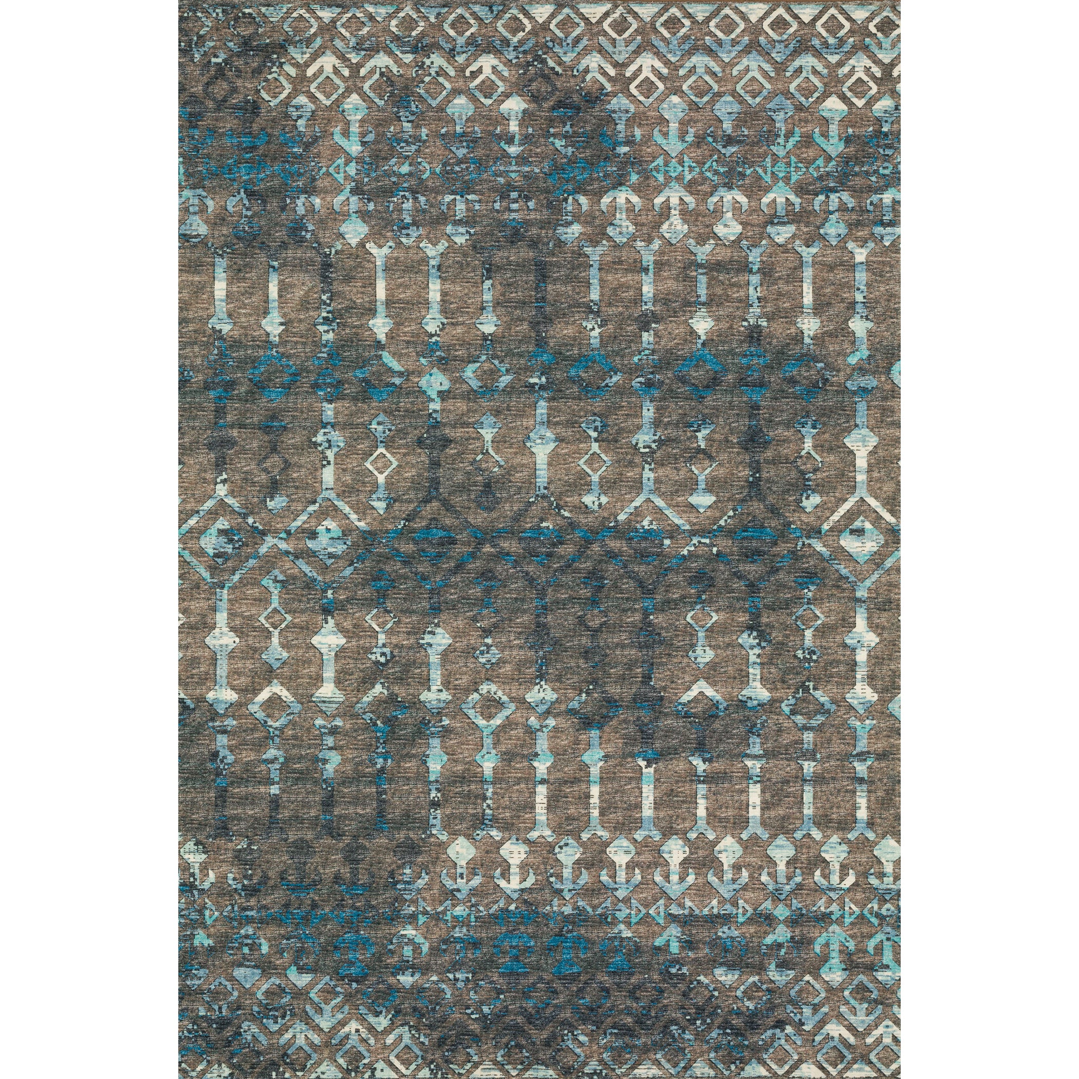 Luxury Machine Washable Indoor/Outdoor Casual BR8 Sable Brown Rug 3' x 5' #shape_Rectangle