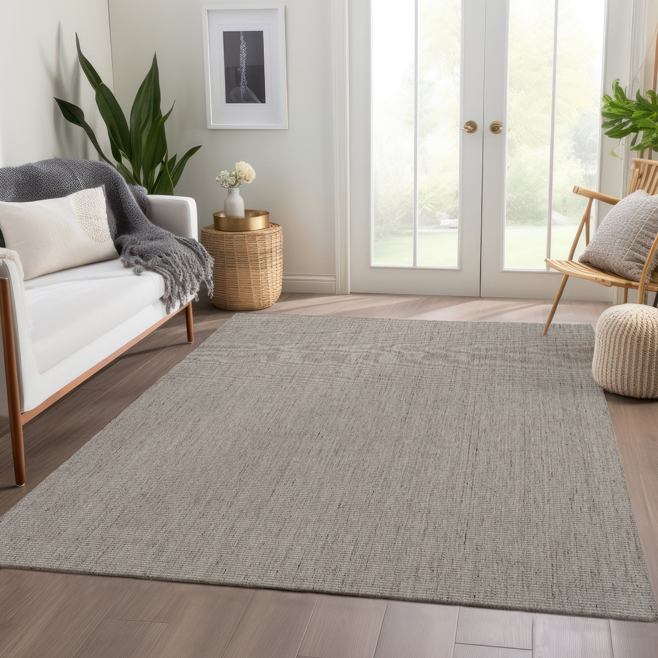 Casual CH1 Putty Ivory Rug 2' x 3' #shape_Rectangle
