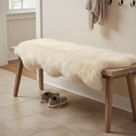 sheepskin cream 2x6 rug #size_2' x 6'