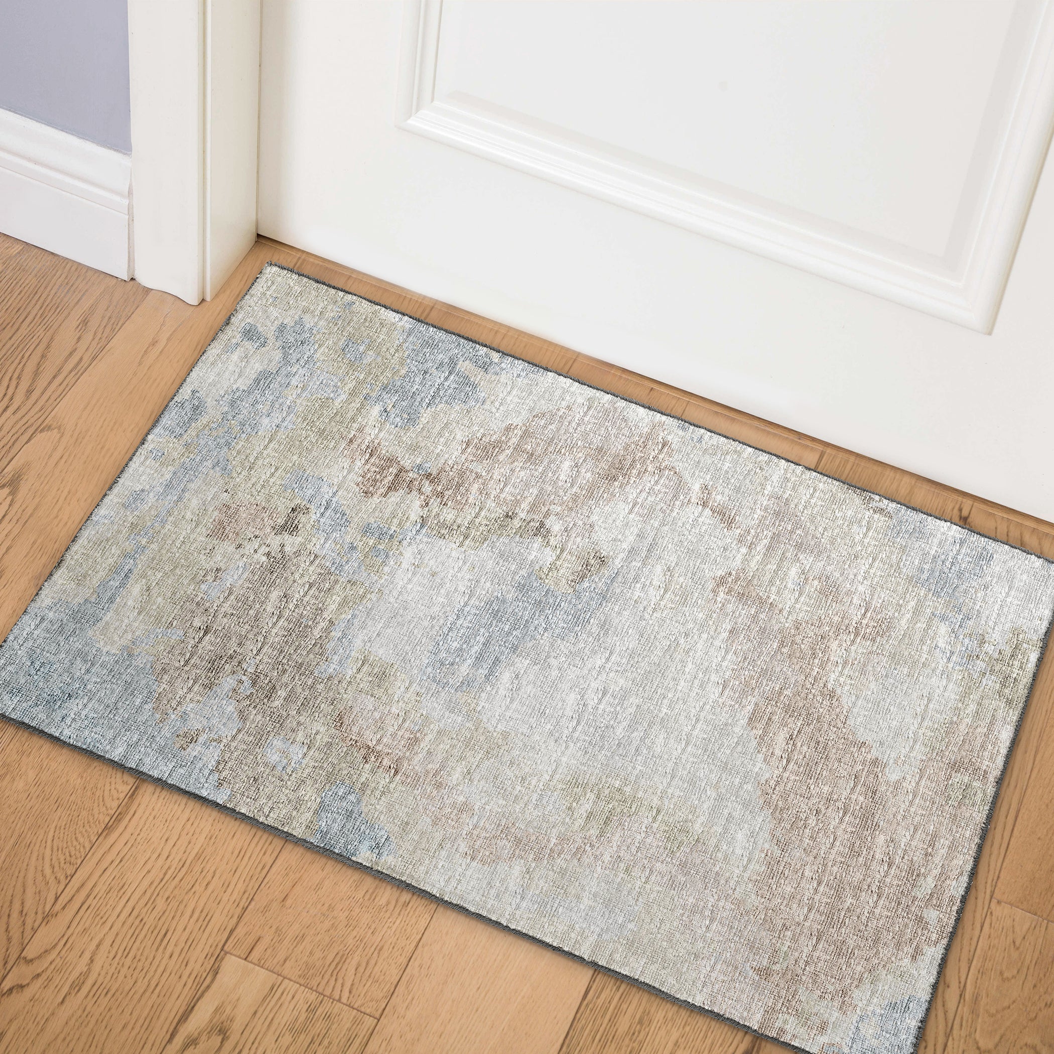 Luxury Machine Washable Indoor/Outdoor Transitional CM2 Seascape Multi Rug 1'8" x 2'6" #shape_Rectangle