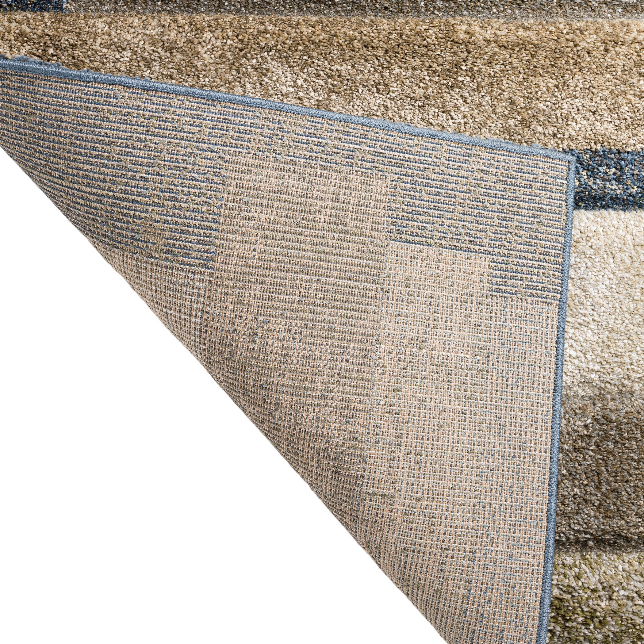 Transitional CO2 Denim Blue Rug 3'1" x 5' #shape_Rectangle