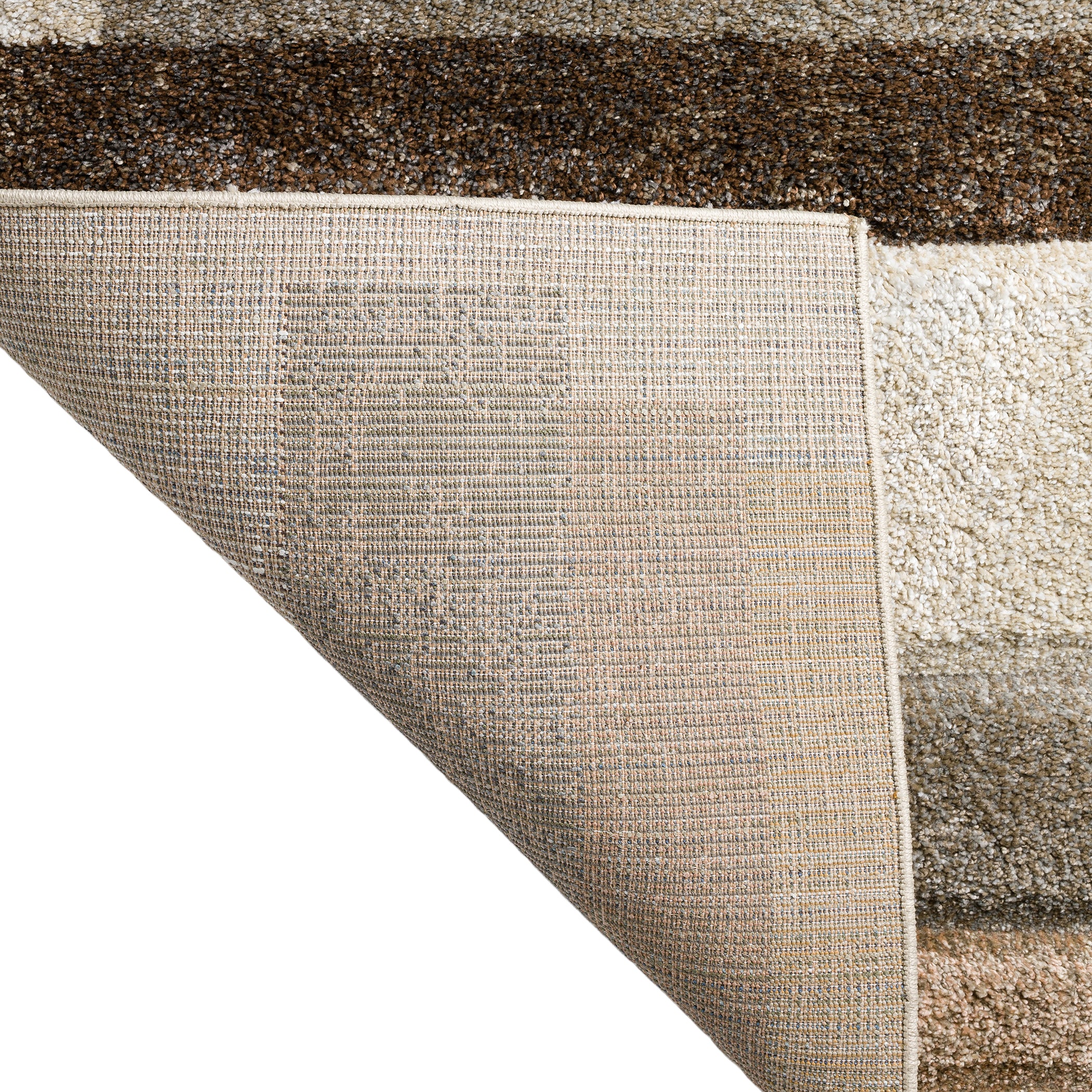Transitional CO2 Flax Brown Rug 3'1" x 5' #shape_Rectangle
