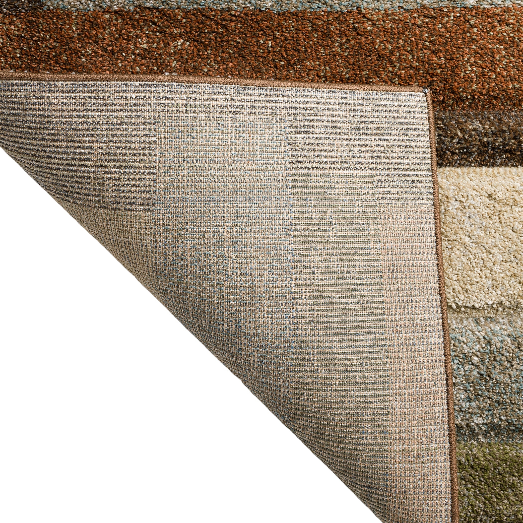 Transitional CO2 Fudge Brown Rug 3'1" x 5' #shape_Rectangle