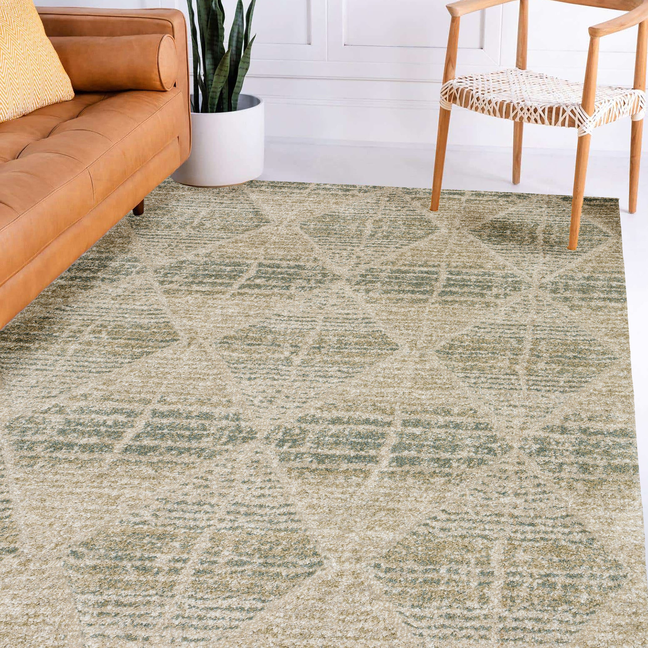 Transitional CO8 Mist Brown Rug 3'1" x 5' #shape_Rectangle