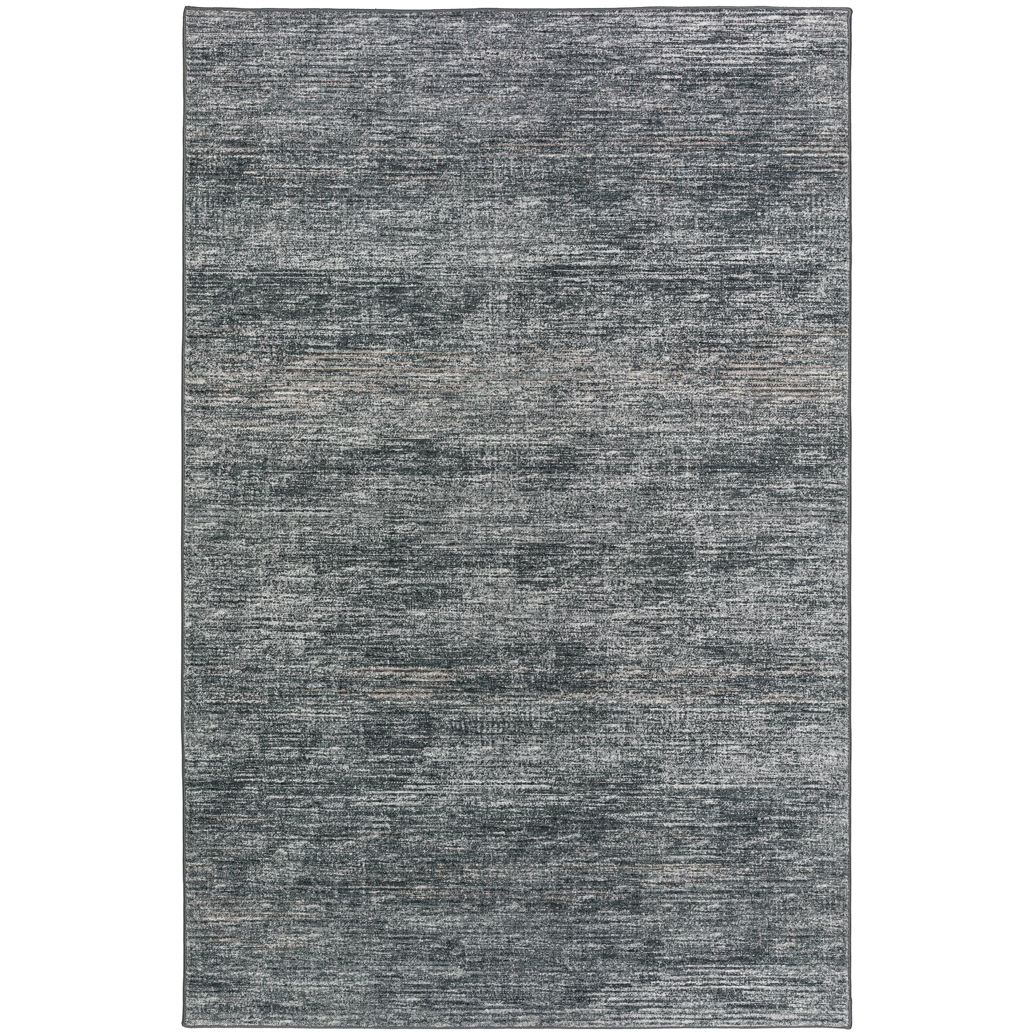 Indoor/Outdoor Transitional CR1 Charcoal Gray Rug 3' x 5' #shape_Rectangle