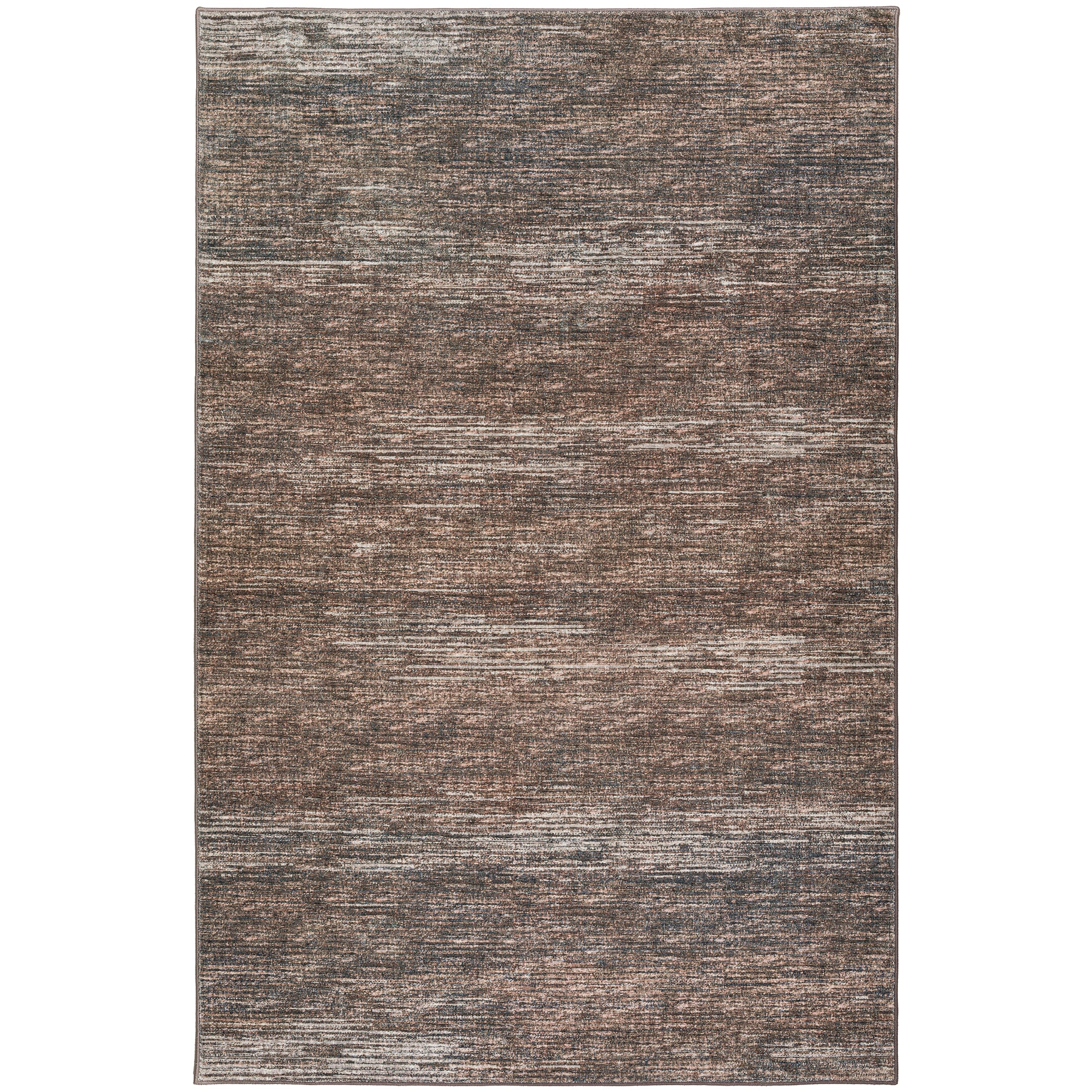 Indoor/Outdoor Transitional CR1 Chocolate Brown Rug 3' x 5' #shape_Rectangle