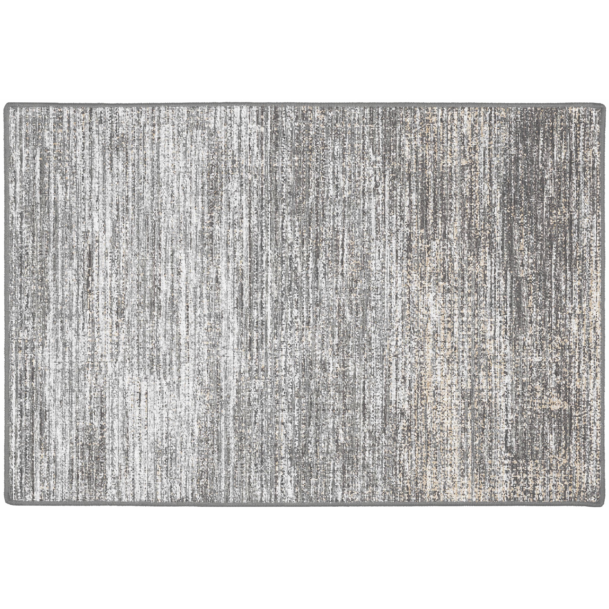 Indoor/Outdoor Transitional CR1 Graphite Gray Rug 2' x 3' #shape_Rectangle