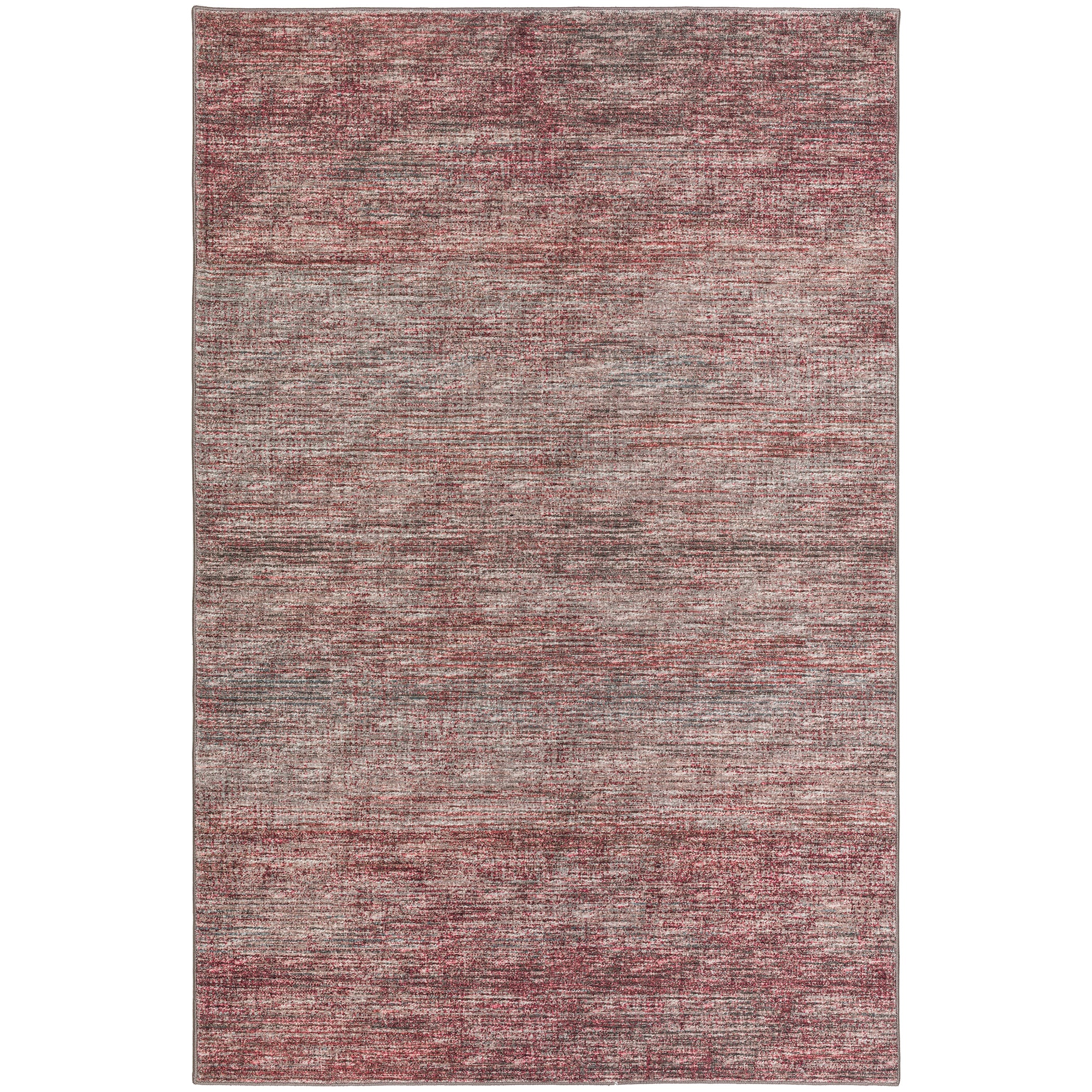 Indoor/Outdoor Transitional CR1 Merlot Red Rug 3' x 5' #shape_Rectangle