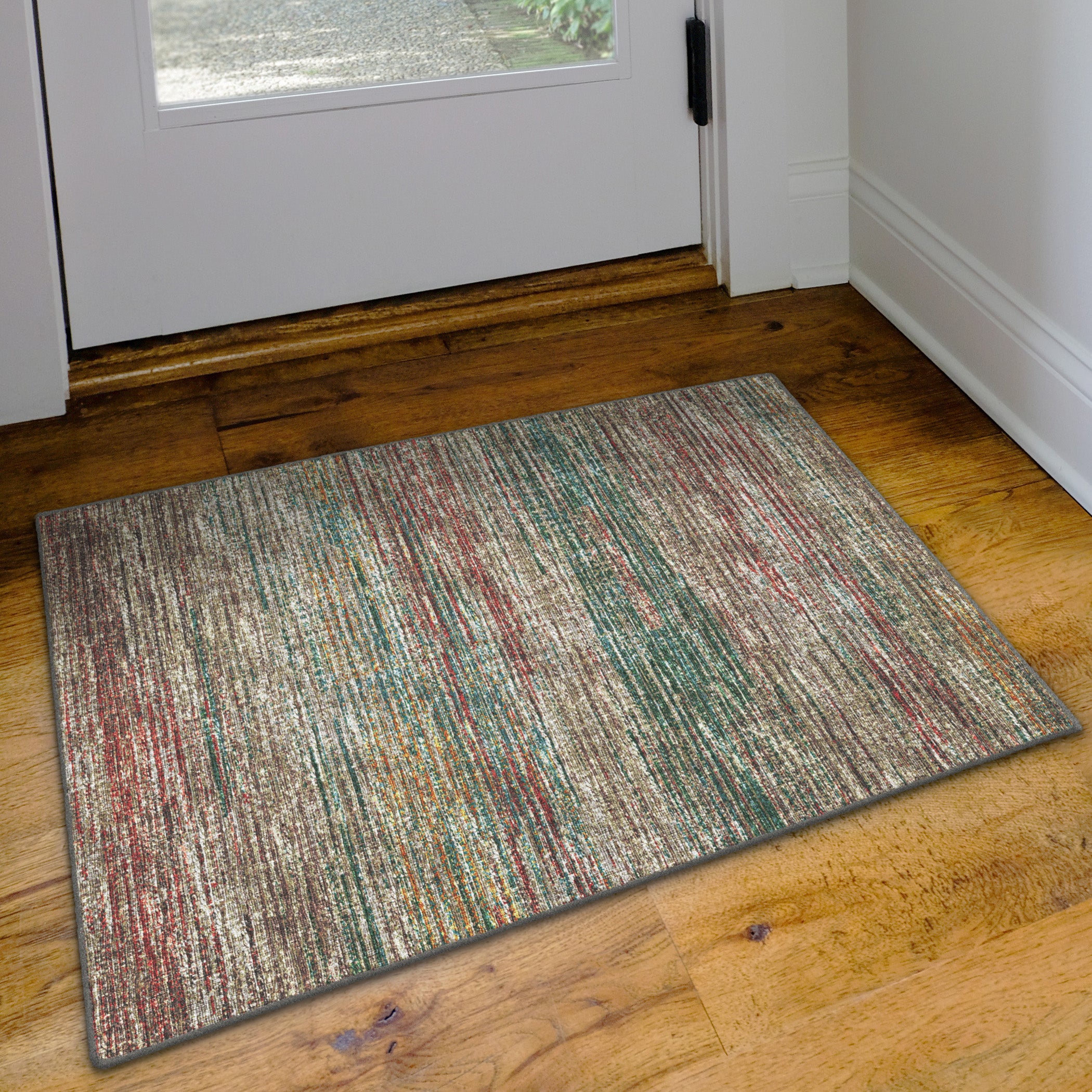 Indoor/Outdoor Transitional CR1 Navy Blue Rug 2' x 3' #shape_Rectangle