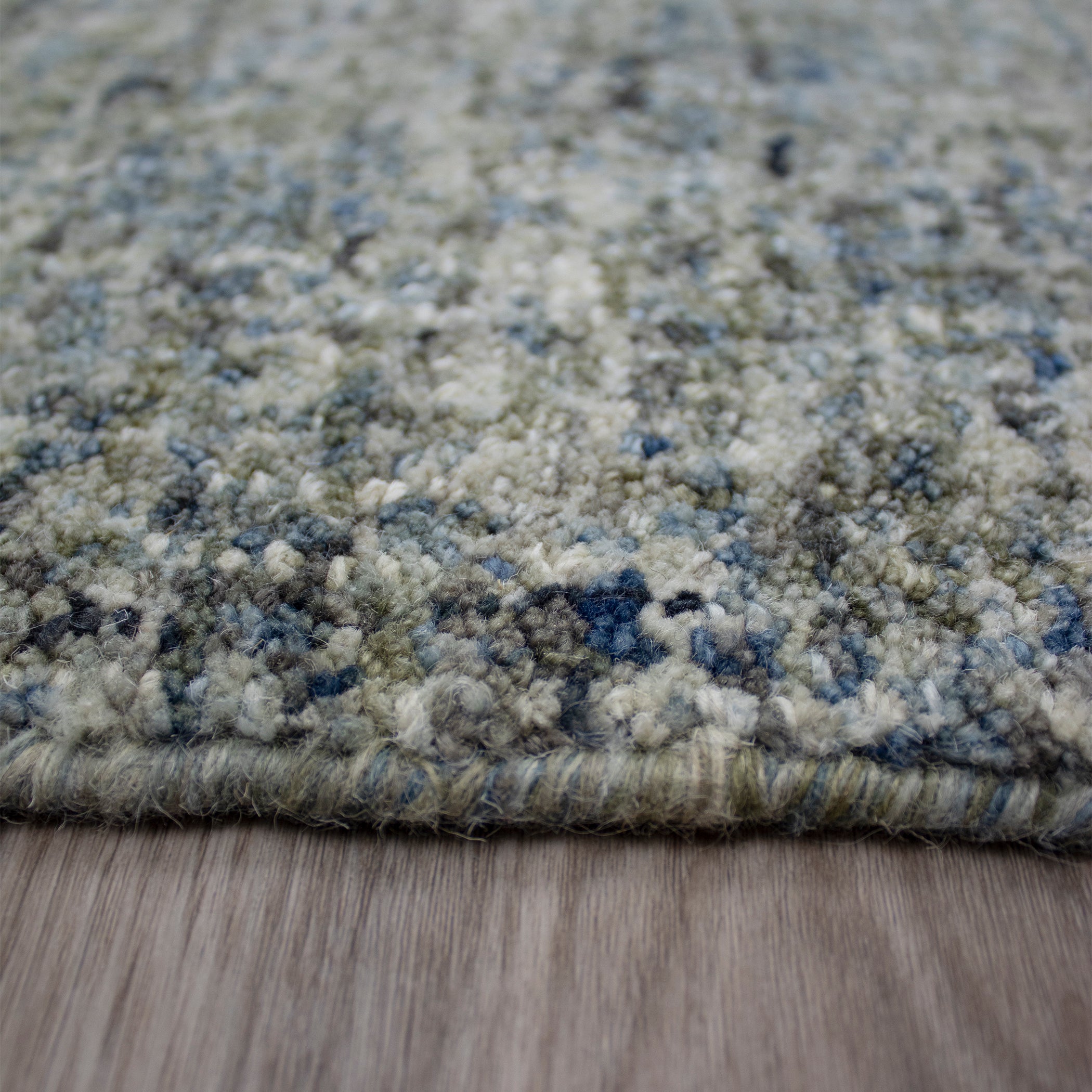 Casual CS5 Indigo Blue Wool Rug 2' x 3' #shape_Rectangle