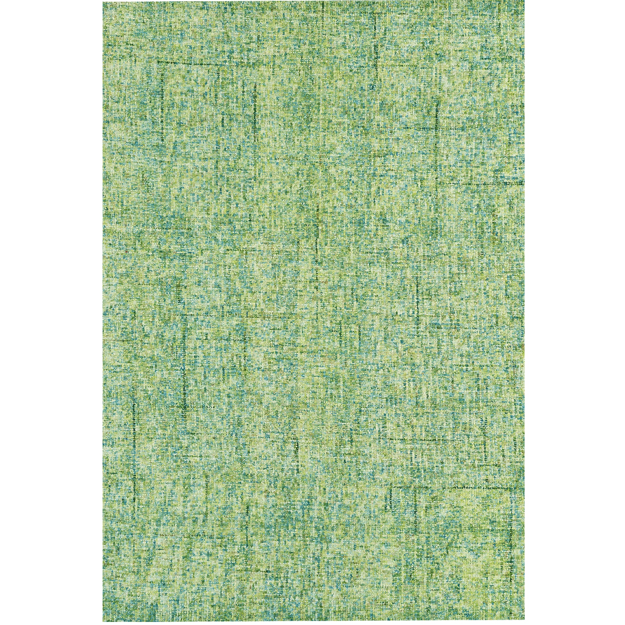 Casual CS5 Kiwi Green Wool Rug 2' x 3' #shape_Rectangle