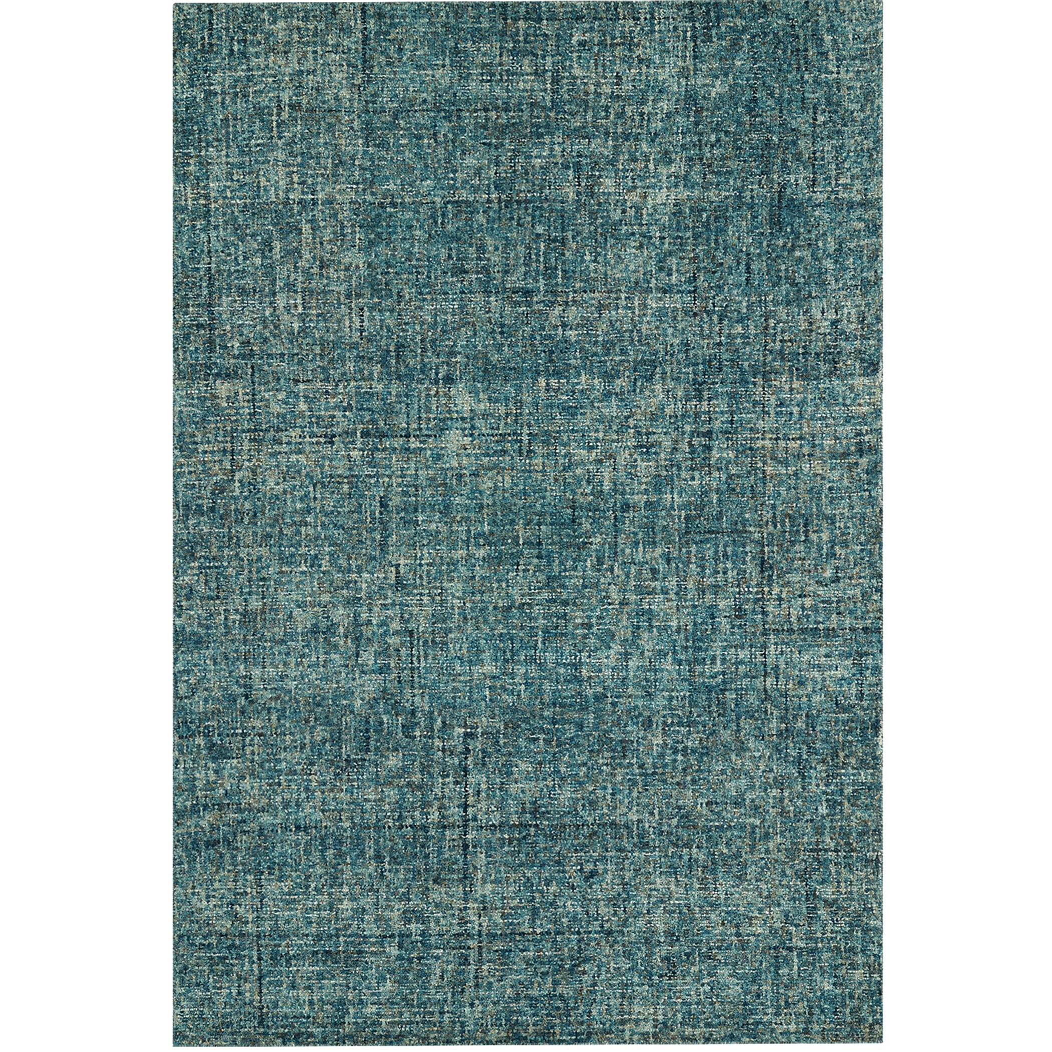 Casual CS5 Turquoise Teal Wool Rug 2' x 3' #shape_Rectangle