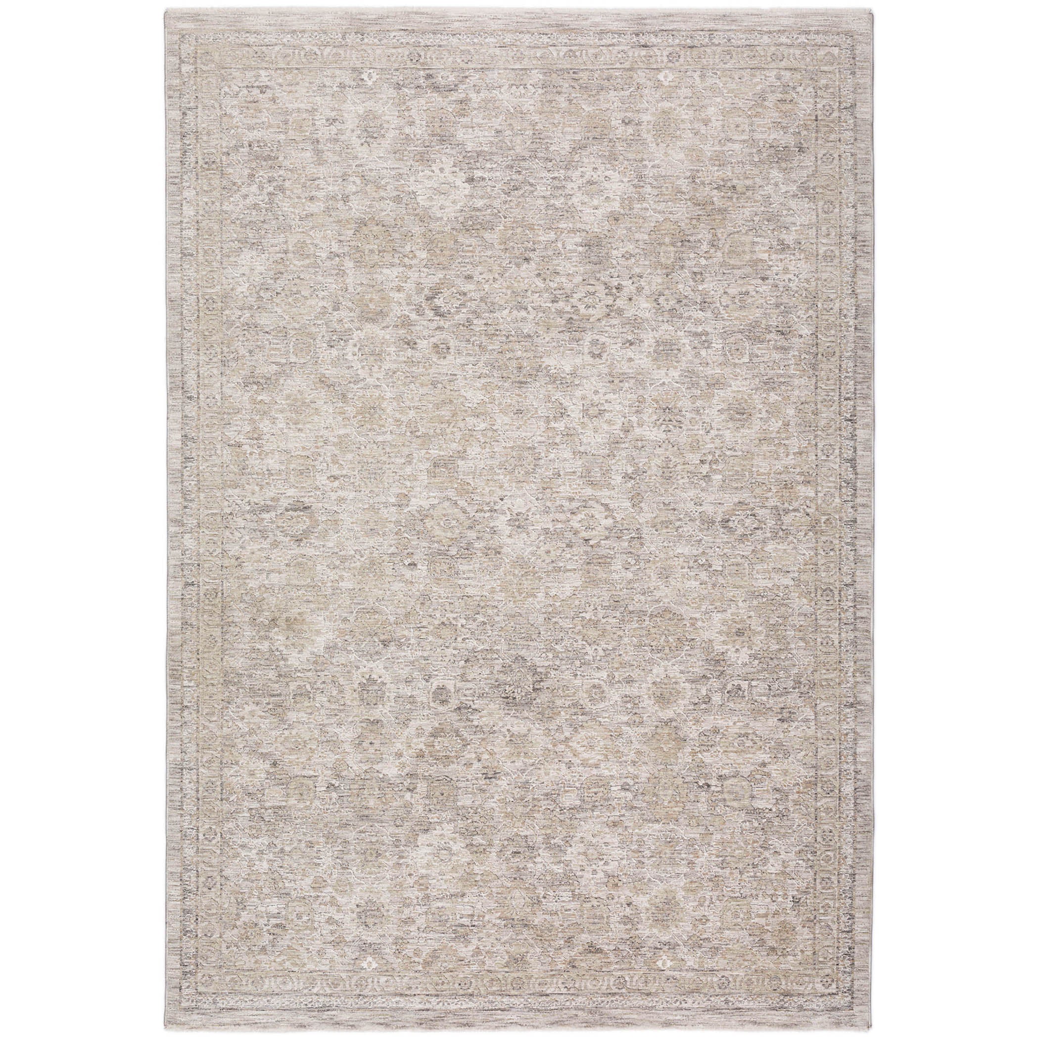 Traditional CY10 Gray Rug 1'8" x 2'6" #shape_Rectangle