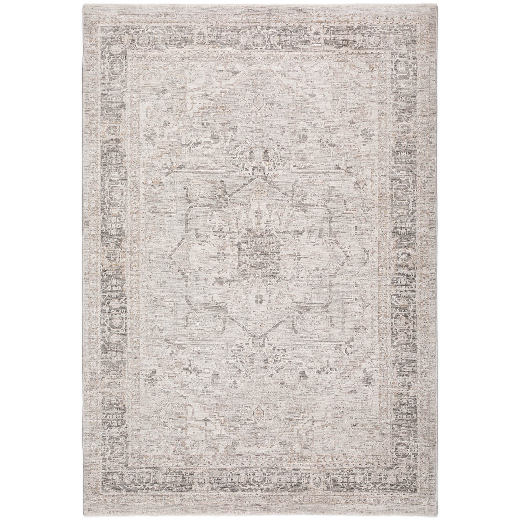 Traditional CY2 Sage Brown Rug 1'8" x 2'6" #shape_Rectangle