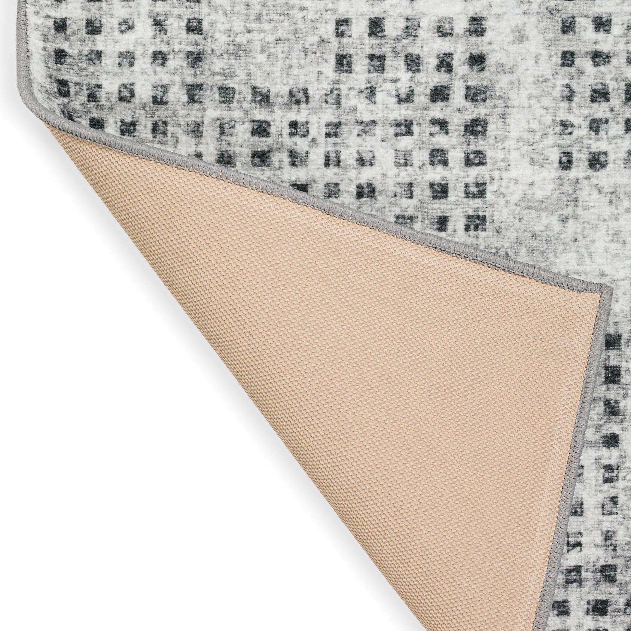 Indoor/Outdoor Transitional DA1 Pewter Gray Rug 2' x 3' #shape_Rectangle