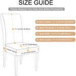 KAS Geometry Chair Cover Elastic Chair Covers Spandex Stretch Anti-dirty Removable Dining Office Chair Case