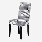 KAS Geometry Chair Cover Elastic Chair Covers Spandex Stretch Anti-dirty Removable Dining Office Chair Case