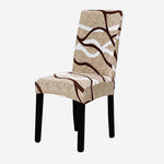 KAS Geometry Chair Cover Elastic Chair Covers Spandex Stretch Anti-dirty Removable Dining Office Chair Case