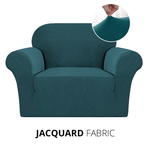KAS Armchair Cover 4-Styles Elastic Sofa Cover Couch Covers for Living Room Stretchable Slipcover for Chairs - 1 Seater Chair Slip Cover