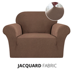 KAS Armchair Cover 4-Styles Elastic Sofa Cover Couch Covers for Living Room Stretchable Slipcover for Chairs - 1 Seater Chair Slip Cover